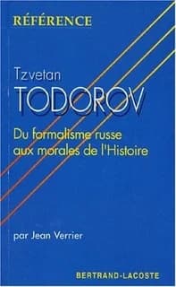 Tzvetan Todorov : du formalisme russe aux morales de l'histoire
