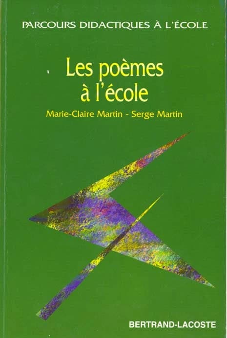Les poèmes à l'école : une anthologie
