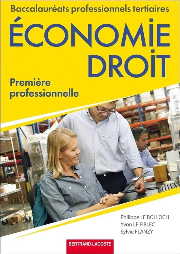 Economie-Droit 1re professionnelle, Bac pro tertiaires