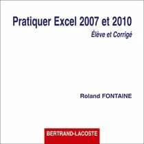 Excell 2007 et 2010 ; CD corrigé de l'élève