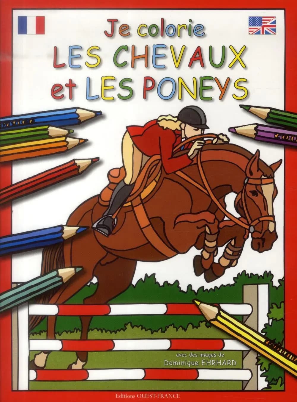 Je colorie poneys et chevaux