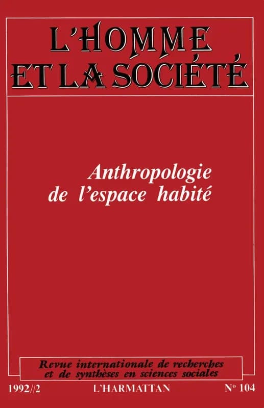 Anthropologie de l'espace habite