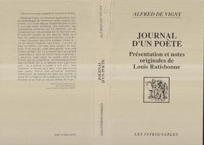 Journal d'un poète ([Reprod. en fac-sim.]) Alfred de Vigny ; recueilli et publ. ... par Louis Ratisbonne