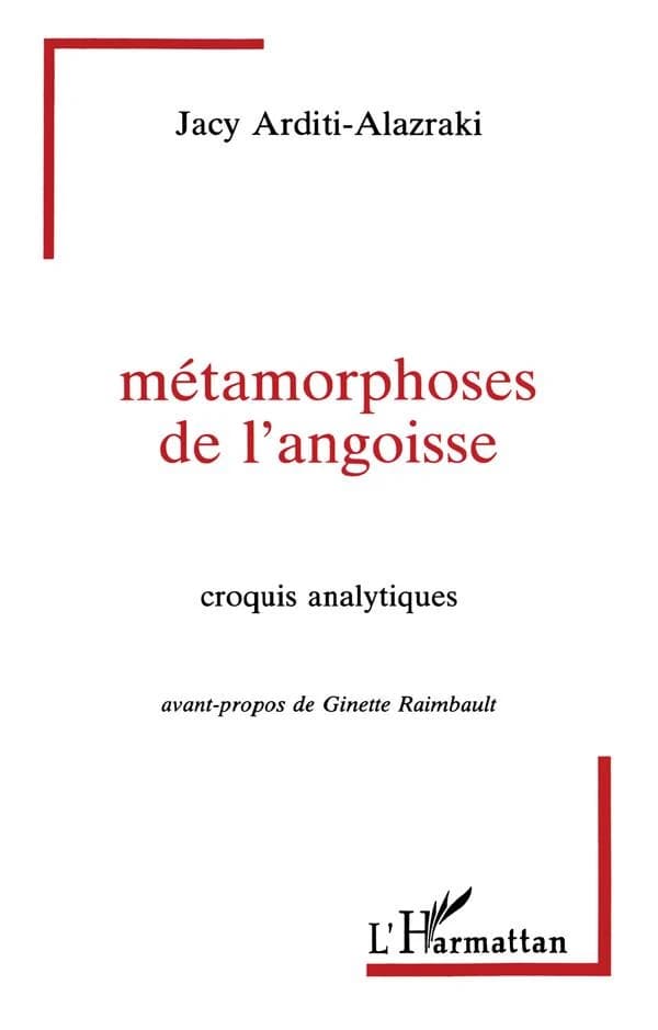Métamorphoses de l'angoisse : croquis analytiques