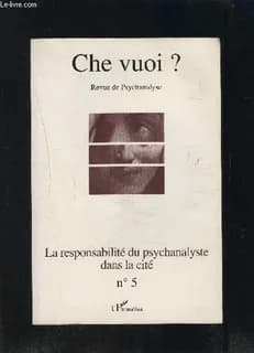 La responsabilité du psychanalyste dans la cité