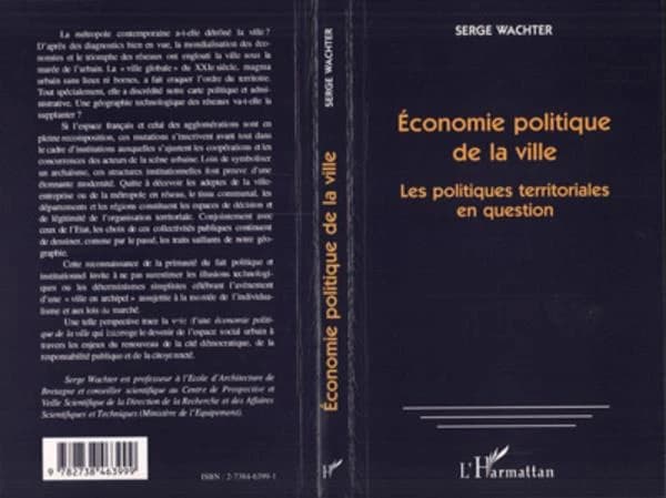 Économie politique de la ville : les politiques territoriales en question