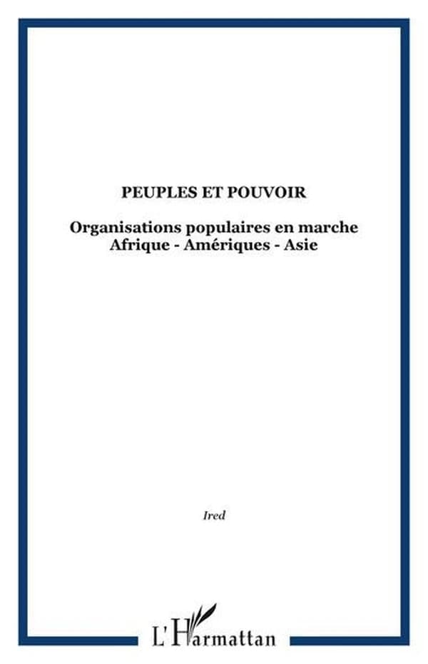 Peuples et pouvoir ; organisations populaires en marche Afrique