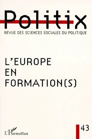 Revue politix n.43 : l'Europe en formation(s)