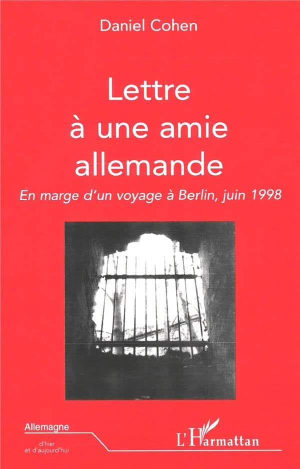 Lettre à une amie allemande : à Inge Pénot-Eberhardt : en marge d'un voyage à Berlin, juin 1998