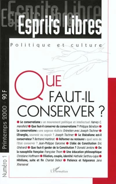 Que faut-il conserver?.