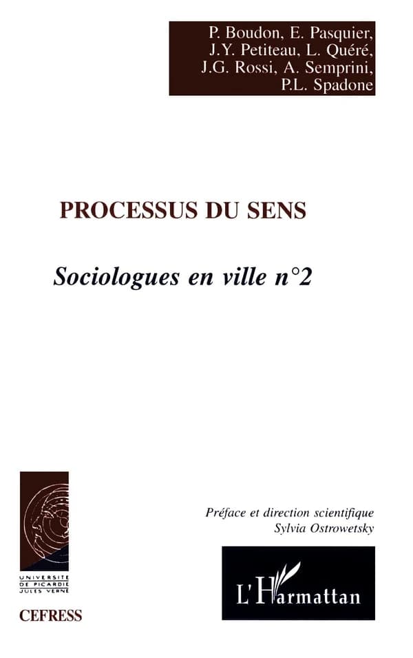 Processus du sens : sociologues en ville n °2