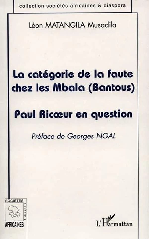 La catégorie de la faute chez les Mbala (Bantous), Paul Ricoeur en question