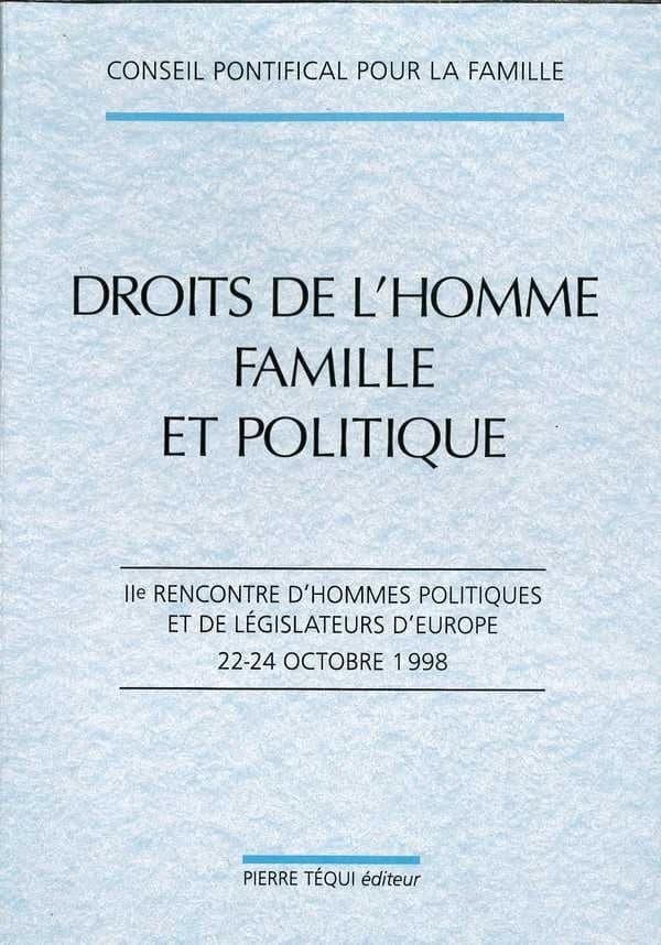 Droits de l'homme, famille et politique