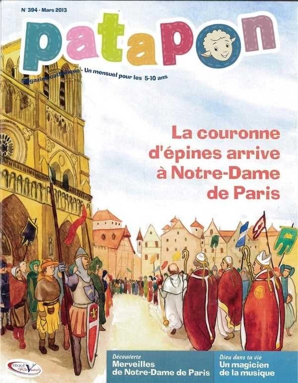 La couronne d'épines arrive à Notre-Dame de Paris