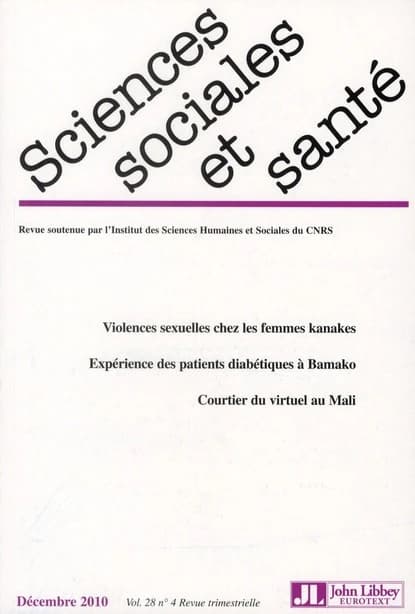 REVUE SCIENCES SOCIALES ET SANTE n.28