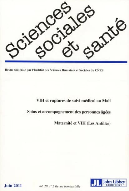 REVUE SCIENCES SOCIALES ET SANTE n.2