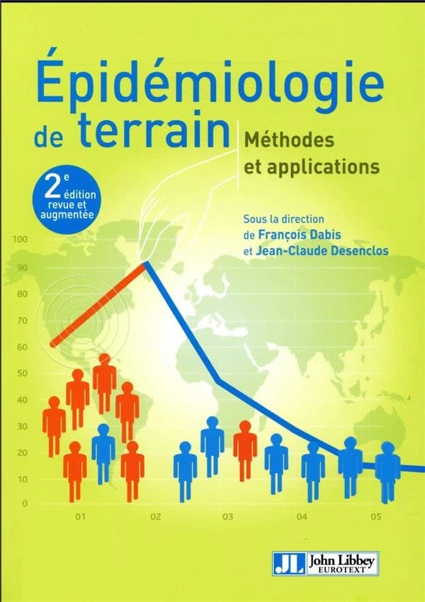 Épidémiologie de terrain : méthodes et applications (2e éd.) sous la direction de François Dabis,... Jean-Claude Desenclos,...