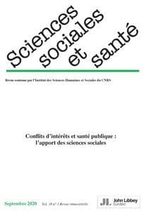 REVUE SCIENCES SOCIALES ET SANTE n.38