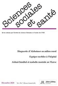 REVUE SCIENCES SOCIALES ET SANTE n.38