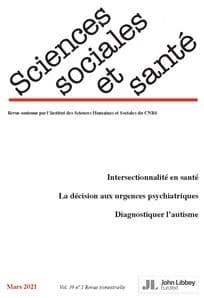 REVUE SCIENCES SOCIALES ET SANTE n.39