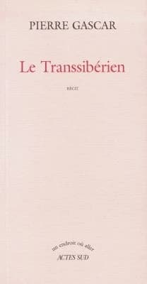 Le Transsibérien : récit