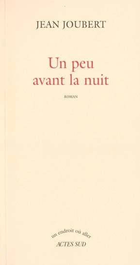 Un peu avant la nuit : roman