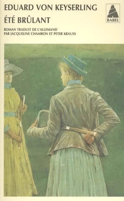 Été brûlant : roman