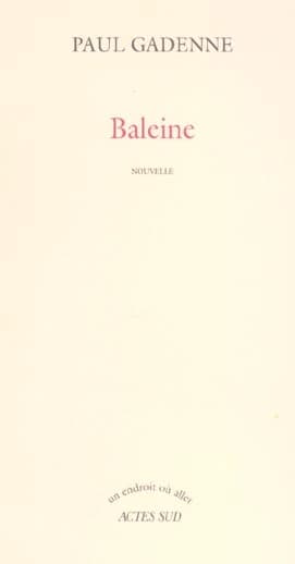 Baleine : nouvelle