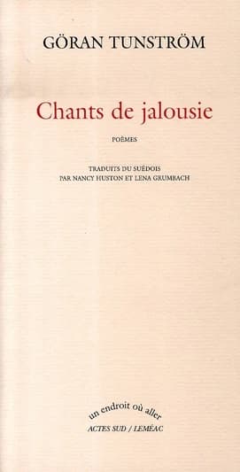 Chants de jalousie : poèmes