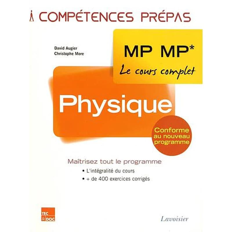 Physique, 2e année MP MP*