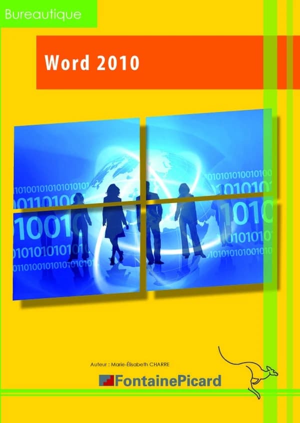 Word 2010 : bureautique ([Éd. 2012-2013]) auteur, Marie-Élisabeth Charre
