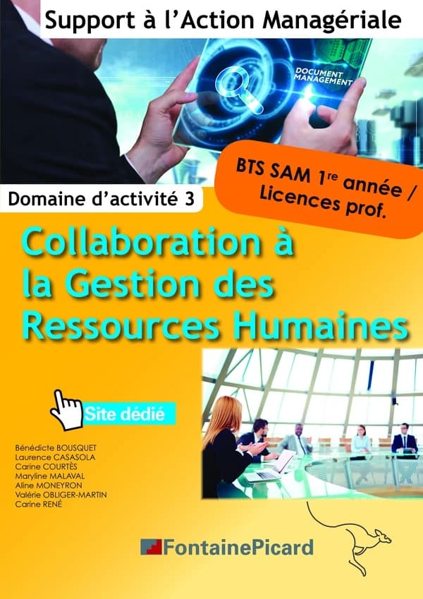 Collaboration à la gestion des ressources humaines BTS 1 SAM