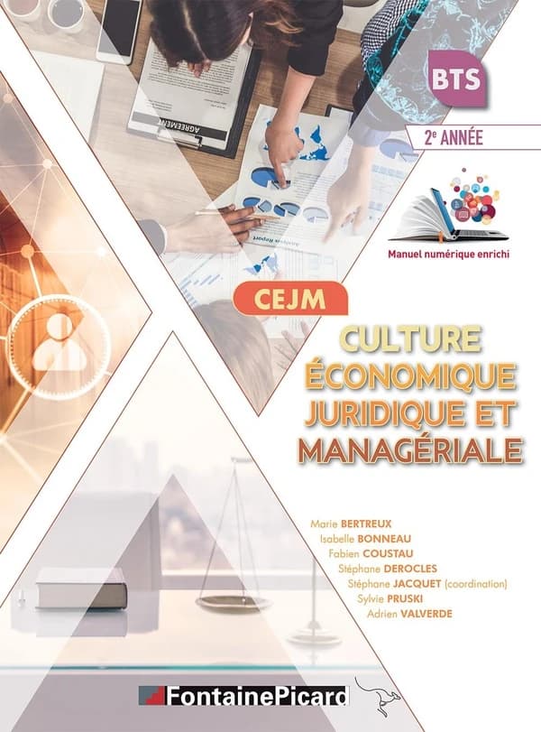 Culture économique, juridique et managériale ; BTS 2e année ; livre de l'élève