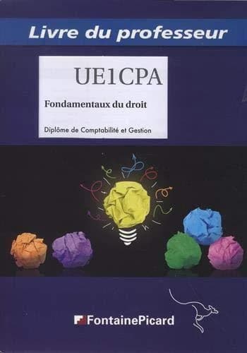Fondamentaux du droit ; DCG ; UE1 ; corrigé