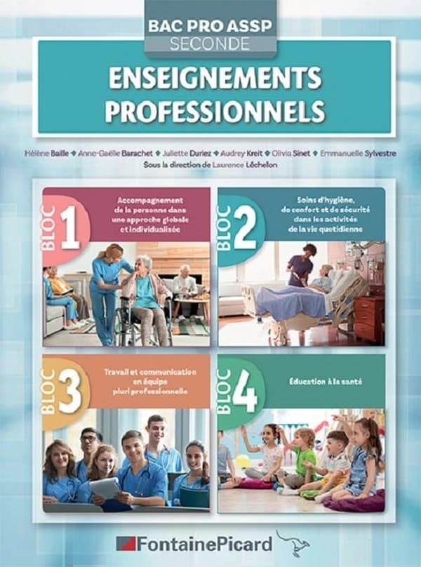 Enseignements professionnels ; 2de bac pro ASSP