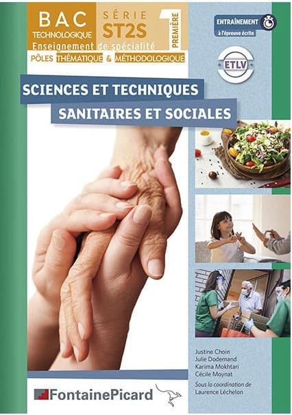 Sciences et techniques sanitaires et sociales ; 1re ST2S