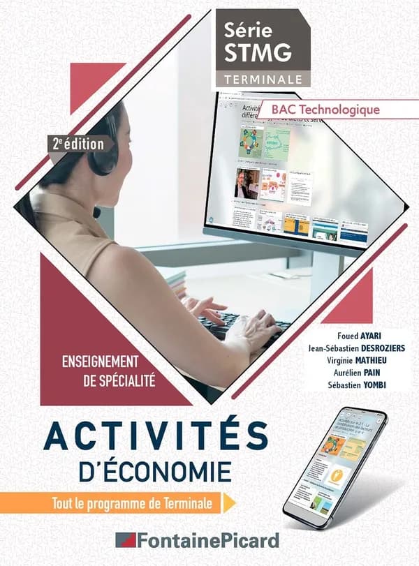 ACTIVITES D'ECONOMIE TERMINALE STMG : ACTIVITES D'ECONOMIE TERMINALE STMG