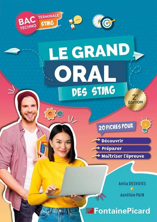 Le grand oral des STMG : 20 fiches pour découvrir