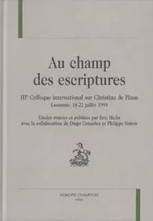 Au champ des escriptures