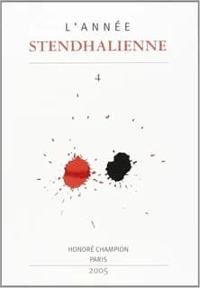 L'ANNEE STENDHALIENNE Tome 4 : Stendhal en Amérique du nord
