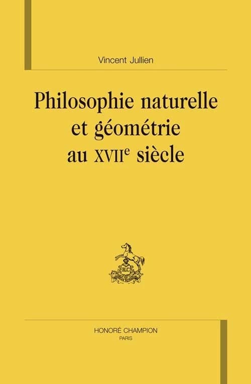 Philosophie naturelle et géométrie au XVIIe siècle