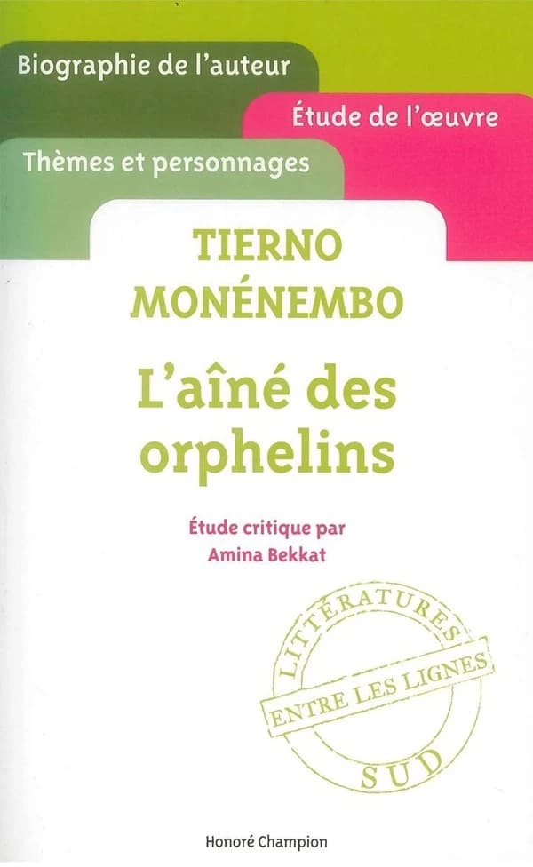 Tierno Monénembo, "L'aîné des orphelins"