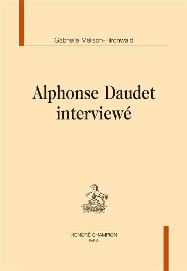Alphonse Daudet interviewé
