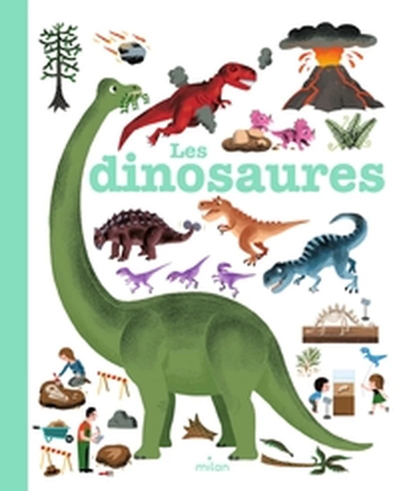 Les dinosaures ([Nouvelle éd.]) texte de Pascale Hédelin ; illustrations de Didier Balicevic, Robert Barborini, Benjamin Bécue... [et al.]