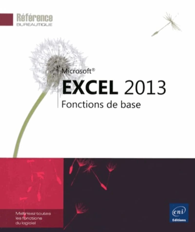 Excel 2013 : fonctions de base