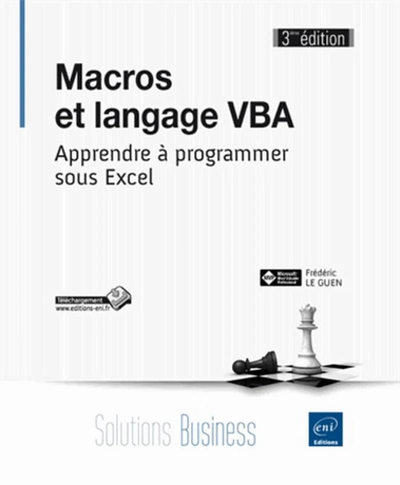 Macros et langage VBA  - Apprendre à programmer sous Excel