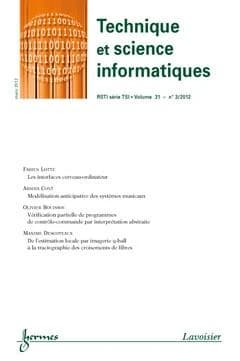 Technique et science informatiques rsti serie tsi volume 31 n  3 mars 2012