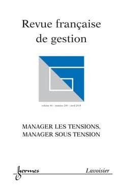 Revue française de gestion Volume 40 N° 240