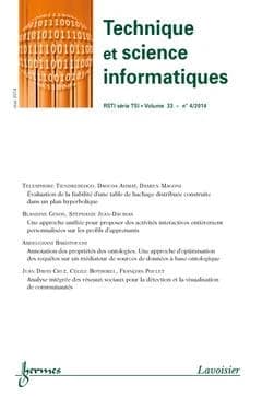 Technique et science informatique rsti serie tsi volume 33 n. 4