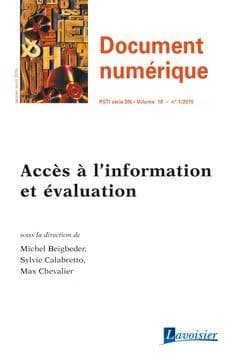 Document numérique RSTI série DN Volume 18 N° 1